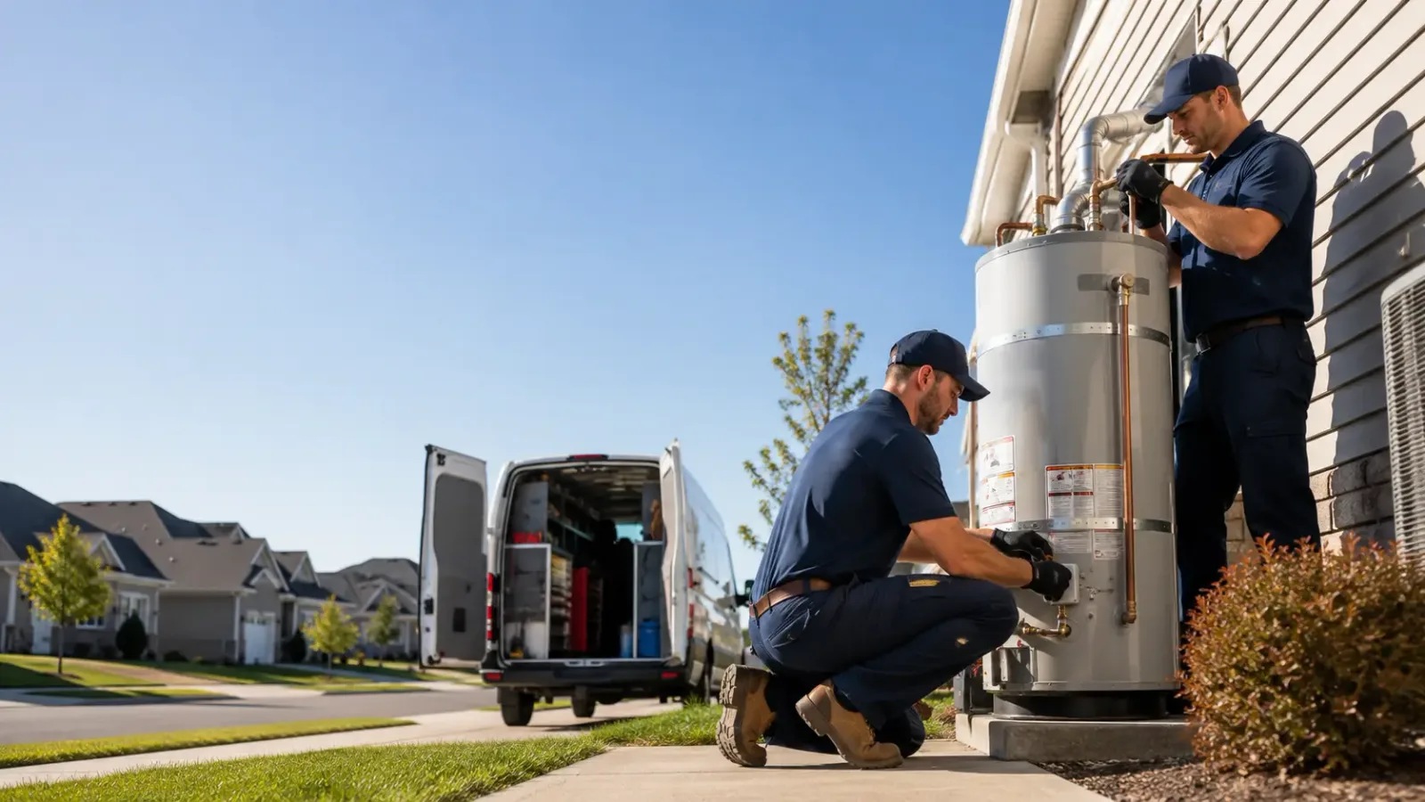 Water Heater Installation in Cleveland, MN